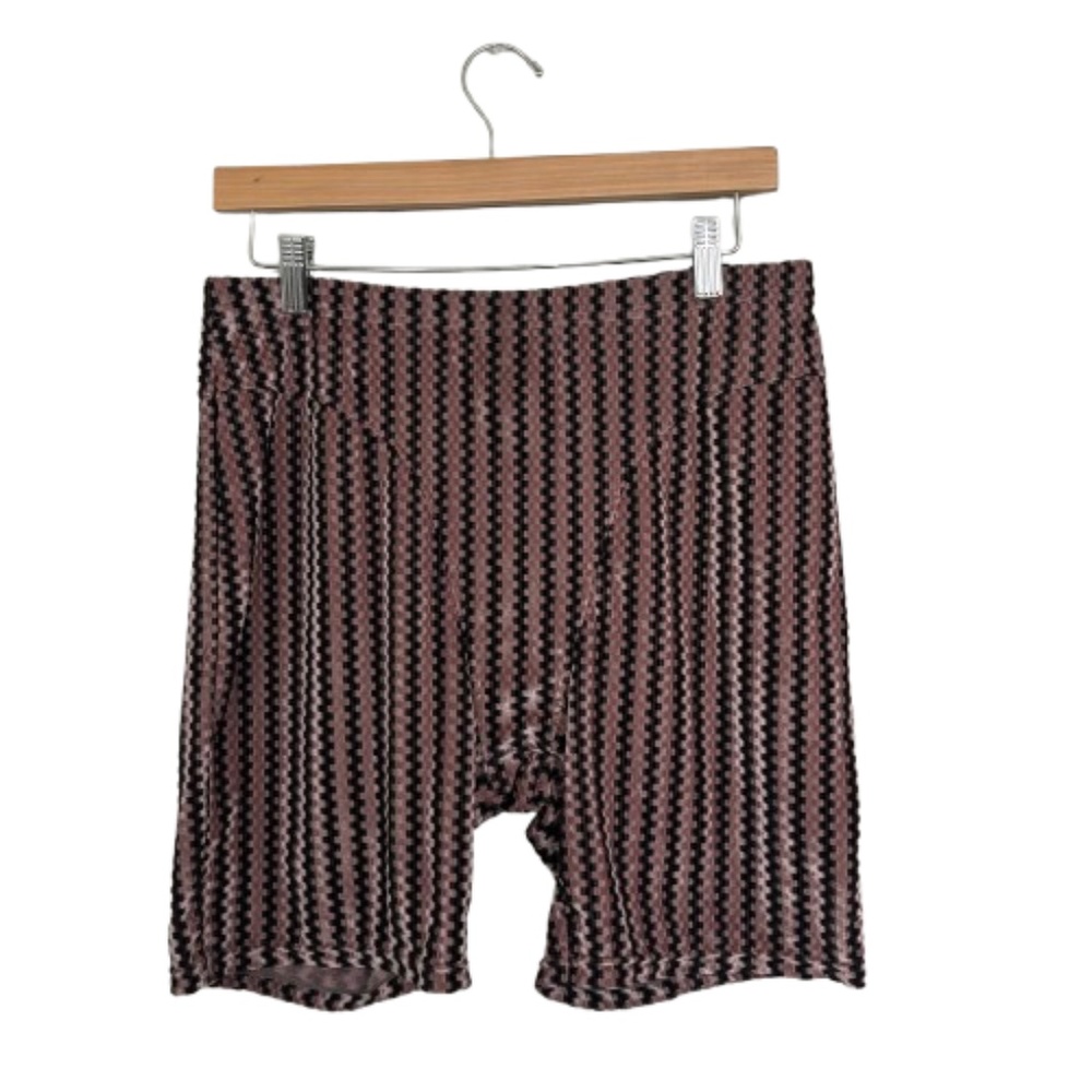 Fashion Brand Company Velvet Bike Shorts XL